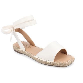 Journee Collection Women & apos;s Emelie Medium and Wide Width Espadrille Sandals