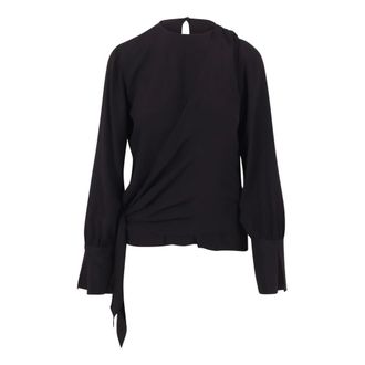 Federica Tosi Mujer, Blusas y Camisas, Negro, Talla: L