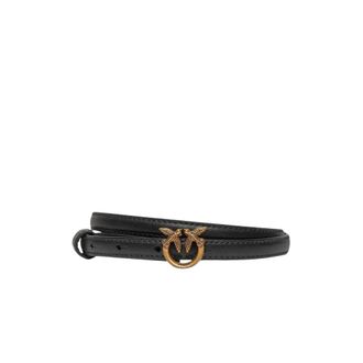 Pinko Pinko, Dames, Accessoires, Zwart, Maat: M Leer