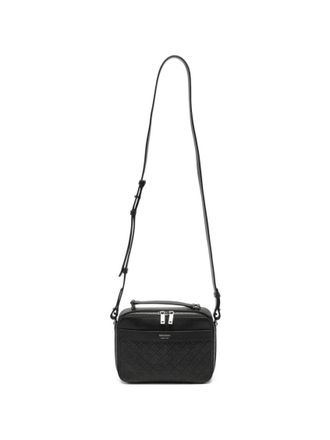 Ferragamo Black Monogram Small Crossbody Bag