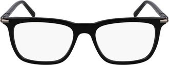 Ferragamo Demo Square Mens Eyeglasses SF3007 001 56