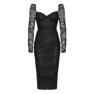 Pinko Mujer, Vestidos, Negro, Talla: S