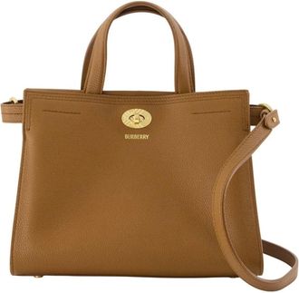Burberry Tassen, Dames, Bruin, ONE Size, Wol, Ll Mini Cotswolds Shopper Bag