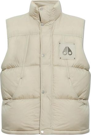 Moose Knuckles Everest Down Puffer Vest - - Jackets - Uomo - Beige - XL