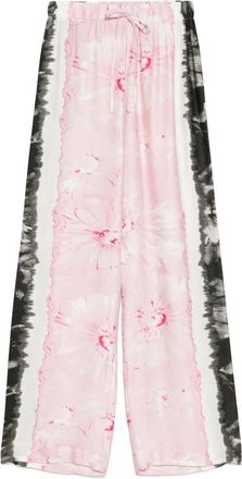 Ermanno Scervino Wijde Broeken - Dames - Wijde Broeken - Zwart - XS - Broeken
