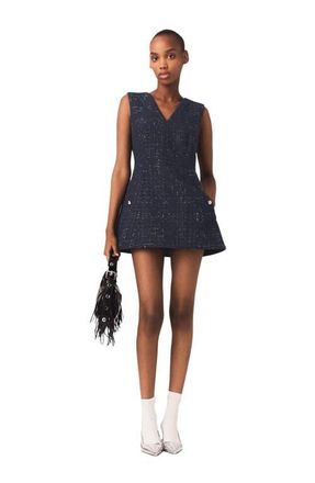 Maje Playsuit dress in Navy at Nordstrom, Size 38 Eu