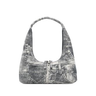 Margesherwood Printed Charm-detail Shoulder Bag