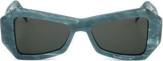Retro Superfuture 53mm Square Sunglasses in Blue at Nordstrom Rack