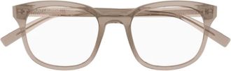 Saint Laurent SL459004 Square Full Rim Eyeglasses - Brown