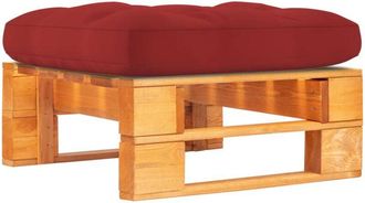 vidaXL Otomana De Jard&iacute;n De Palets Madera Pino Impregnada Marr&oacute;n Miel Vidaxl