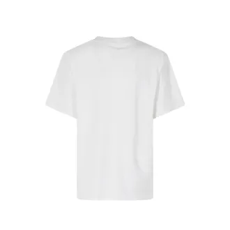 Sporty & Rich Logo-Print Crew Neck T-Shirt - White