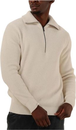 Dstrezzed Josiah Skipper Sweater - Heren - V-hals truien - Beige - M - Truien & Vesten