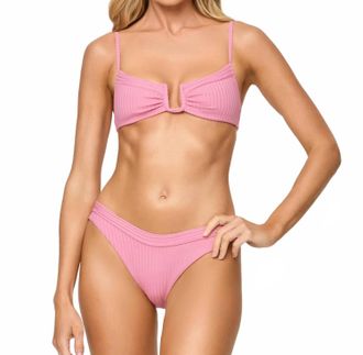 L*Space Mercer Bikini Bottom In Fleur