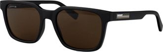 Lacoste Stijlvolle zonnebril voor een trendy look - Heren - Zonnebrillen - Zwart - 54 MM - Accessoires