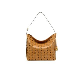 MCM Mcm, Dames, Tassen, Bruin, Maat: ONE Size Su&egrave;de