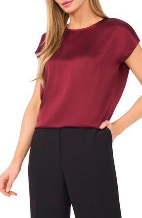 Halogen Charmeuse Top in Burgundy at Nordstrom Rack, Size X-Large