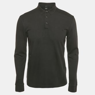 HUGO BOSS Boss By Hugo Boss Black Jersey Pado 11 Polo T-Shirt