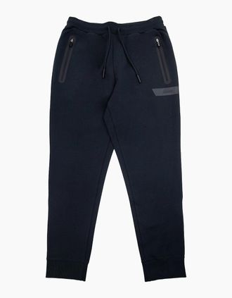 HUGO BOSS Mens Hadiko 1 Logo Detail Tracksuit Bottoms - Black - Size: 38/Regular