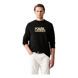 Karl Lagerfeld Hombre, Sudaderas, Negro, Talla: L