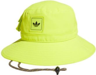 adidas Utility 3.0 Boonie Bucket Hat in Solar Yellow/Black/Brown at Nordstrom