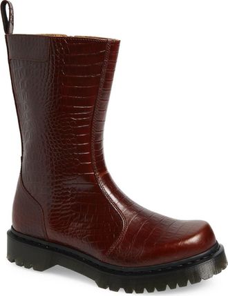Dr. Martens Regena Refined Lug Sole Boot in Mocha Brown at Nordstrom, Size 11Us