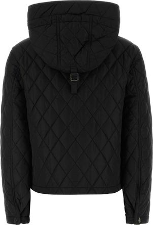 Burberry Womens Black Nylon Jacket Giubbini