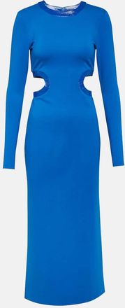 Staud Dolce cutout midi dress