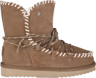 Warmbat Gezellige Winterlaarzen - Bruin - Dames - Winterlaarzen - Bruin - 36 EU - Su&egrave;de - Schoenen