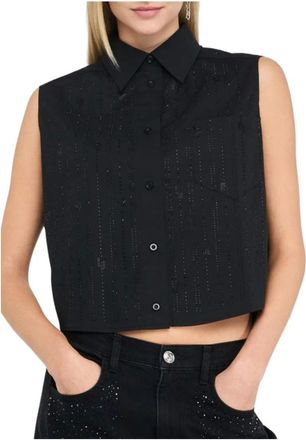 Liu Jo Black Allover Blouse