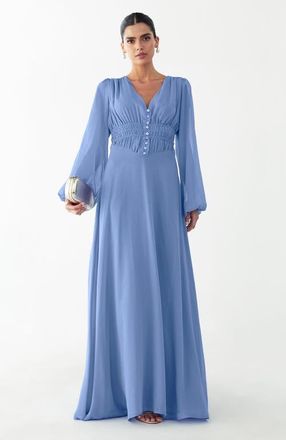 Willa Tilly Maxi Dress in Periwinkle at Nordstrom, Size 10