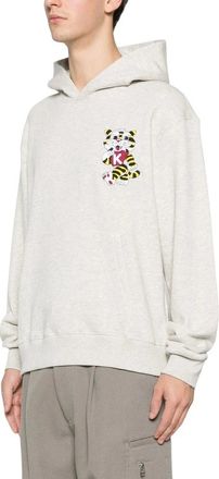 Kenzo Sweatshirt Fg 55Ho 2044Mj 93 - Heren - Hoodies - Grijs - S - Hoodies & sweatvesten