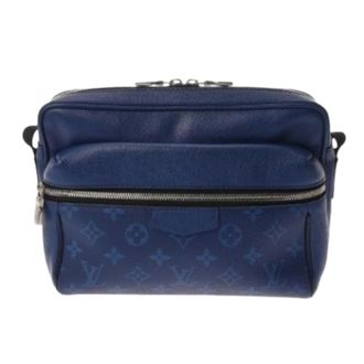 Louis Vuitton Pre-owned Cross Body Bags, male, Blue, Size: ONE SIZE Pre-owned Vintage Monogram Shoulder Bag