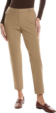 Lafayette 148 New York Essex Slim Mid Rise Pant