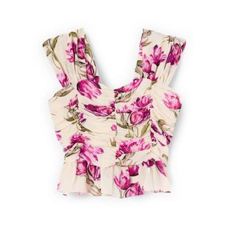 Motivi Dames, Tops, Roze, Maat: XS Poliester