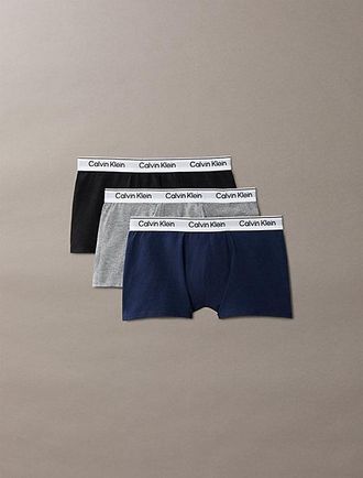 Calvin Klein Pack de 3 b&oacute;xers ajustados para ni&ntilde;o - Icon Cotton Stretch