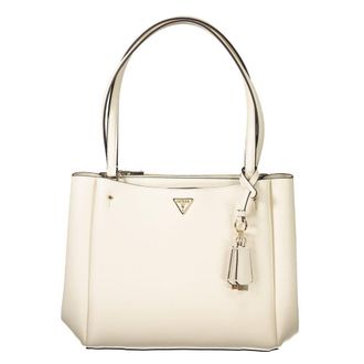 Guess Bianco Polyurethane Women Womens Handbag