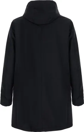 H&egrave;SKIMO Technical Nylon Coat - Black