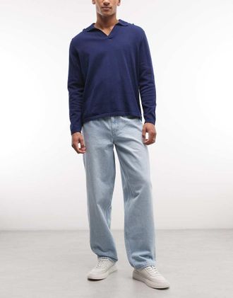 HUF Cromer - Jeans dritti lavaggio blu chiaro