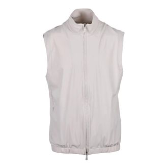 Eleventy Vests, male, Beige, Size: XL Sleeveless Technical Gilet