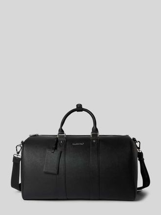 Valentino Handbags Weekender mit Logo-Applikation in Leder-Optik in Black, Gr&ouml;&szlig;e 1