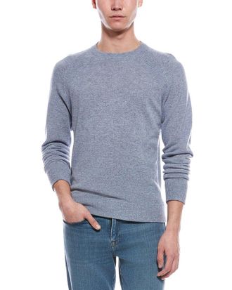 Raffi Raglan Cashmere Crewneck Sweater