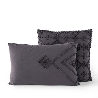 AM.PM Getufte kussensloop, Bio katoen, Pintu