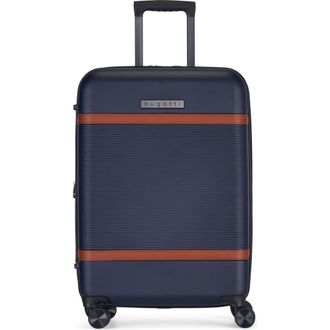 Bugatti Wellington Hardside Medium Luggage with TSA Lock in Navy at Nordstrom