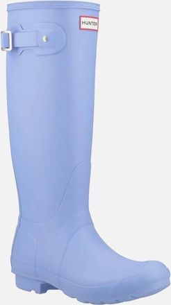 Hunter Womens Hunter Womens/Ladies Original Tall Wellington Boots - Blue - Size: 4