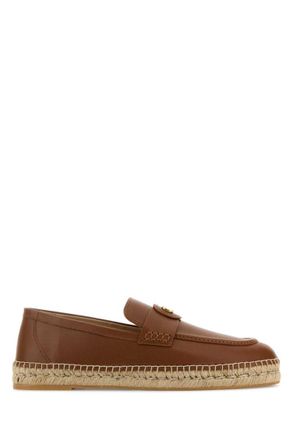Valentino Garavani Brown Slip On Espadrilles