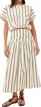 Marie Oliver Owens Midi Skirt In Ventura