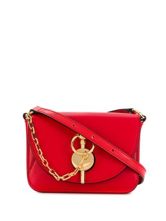 J.W.Anderson Borsa nano Keyts colore rosso scarlatto