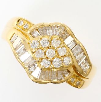 C&A Yellow Gold Yellow Gold (18K) Band Ring (Pre-Owned)