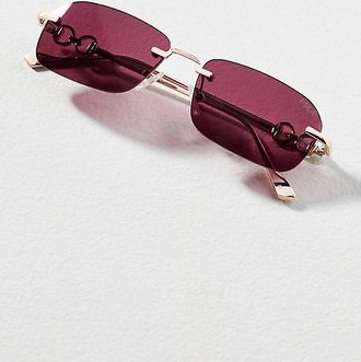 I-SEA Rectangle Slim Sunglasses