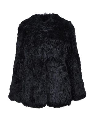 We11done Goat Cashmere Fur - Black